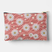 Pochette À Accessoires Wavy Pink Daisies (Verso)