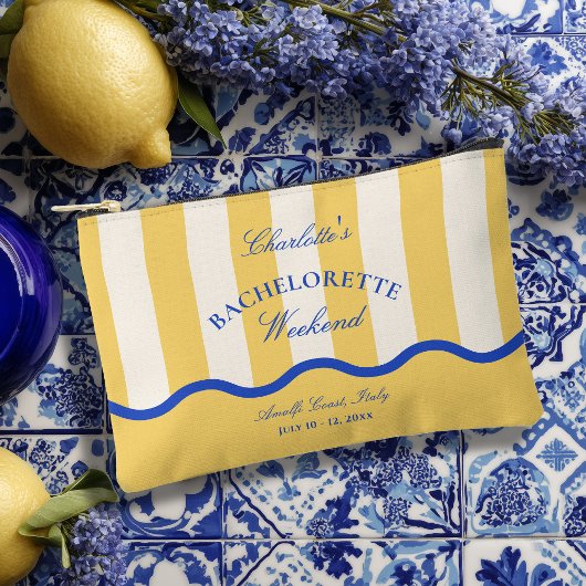 Pochette À Accessoires Week-end de célibataire moderne d'été