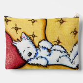 Pochette À Accessoires Westie kidnappé   (Verso)