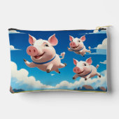 Pochette À Accessoires When Pigs Fly Funny Winged Pigs (Verso)