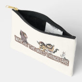 Pochette À Accessoires Where the Wild Things Are Characters on Logo (Ouvrir)