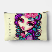 Pochette À Accessoires Whimsical Girl Artistique Petit (Verso)