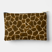 Pochette À Accessoires Wild Safari Natural Giraffe Imprimer (Verso)