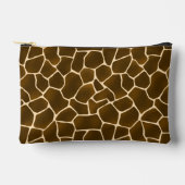 Pochette À Accessoires Wild Safari Natural Giraffe Imprimer (Recto)