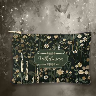 Pochette À Accessoires Wilhelmina Dark Daisy Floral