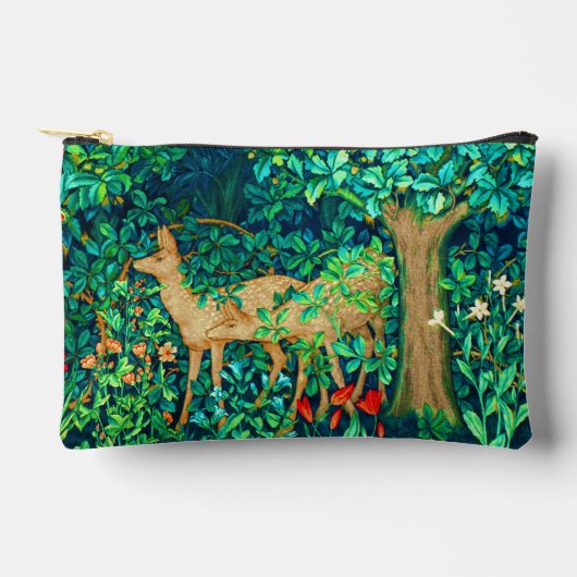 Pochette À Accessoires William Morris Forest Deer Tapestry Imprimer (Recto)