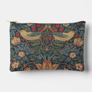 Pochette À Accessoires William Morris Fraise Voleurs Oiseaux