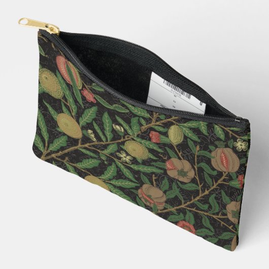 Pochette À Accessoires William Morris grenade classique fruits (Ouvrir)