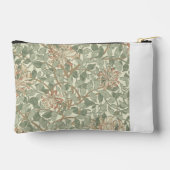 Pochette À Accessoires William Morris Honeysuckle Vert Floral (Verso)