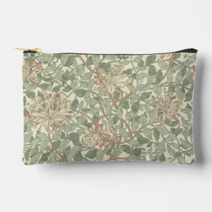 Pochette À Accessoires William Morris Honeysuckle Vert Floral