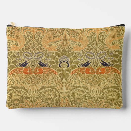 Pochette À Accessoires William Morris Peacock & Dragon Arts & Artisanat (Recto)