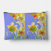 Pochette À Accessoires Yellow Daffodil Flower Pattern Watercolor Girls (Verso)