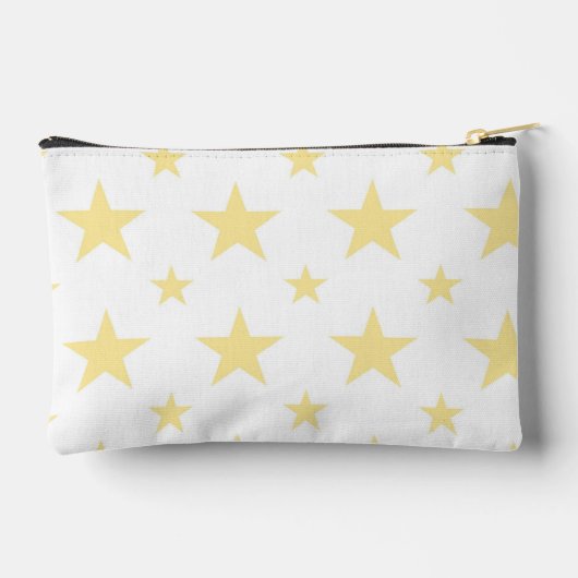 Pochette À Accessoires Yellow Stars Pattern Constellation Pencil Case (Verso)