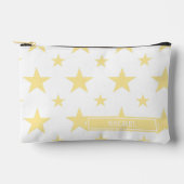 Pochette À Accessoires Yellow Stars Pattern Constellation Pencil Case (Recto)