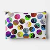 Pochette À Accessoires Ying Yang Cercles Motif coloré (Recto)