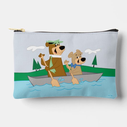 Pochette À Accessoires Yogi Bear et Boo Boo Fun Canoe Adventure (Recto)