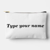 Pochette À Accessoires Your Name on White Pouch (Recto)