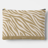 Pochette À Accessoires Zebra Print-Neutral (Recto)