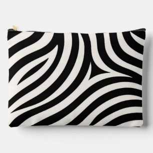 Pochette À Accessoires Zebra Stripes Impression moderne