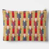 Pochette À Accessoires Ziggy – Patterned Zipper Accessory Pouch (Verso)