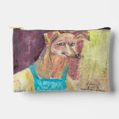 Pochette À Accessoires "Ziggy The Dog in Overalls" (Recto)