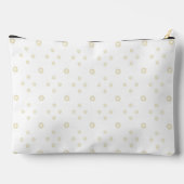Pochette À Accessoires Zinnia Soleil Blanc | Or (Verso)