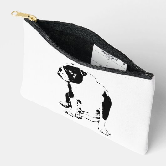 Pochette À Accessoires Zips net, profil clair (Ouvrir)