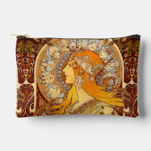 Pochette À Accessoires Zodiac, Alphonse Mucha