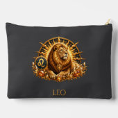 Pochette À Accessoires Zodiac Sign Leo Personalized (Verso)