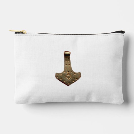 Pochette blanche Gold Thor Hammer (Recto)