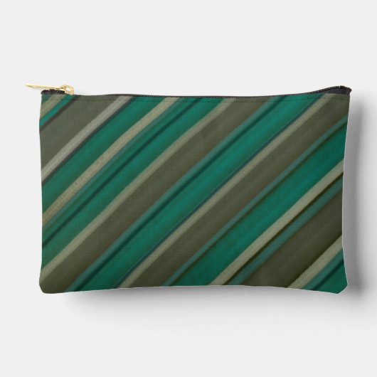 Pochette Brown et Turquoise petite Accessoire (Recto)