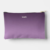 Pochette d'accessoires à dégradé minimal (Verso)