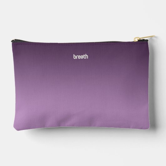 Pochette d'accessoires à dégradé minimal (Verso)