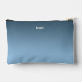 Pochette d'accessoires à dégradé minimal (Verso)