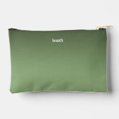 Pochette d'accessoires à dégradé minimal (Verso)