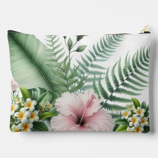 Pochette d'accessoires de feuillage de Plumeria tr (Verso)