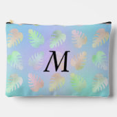 Pochette d'accessoires pour monogrammes violets Om (Recto)