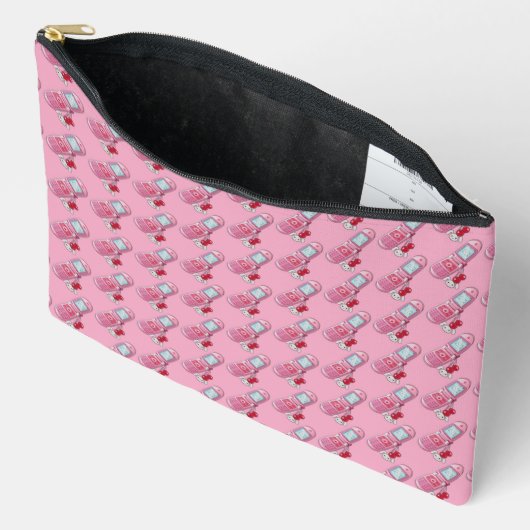 Pochette d'accessoires pour téléphone portable (Ouvrir)
