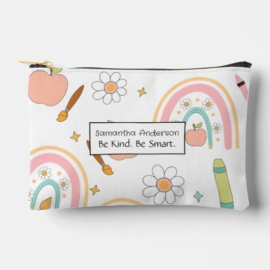 Pochette d'approvisionnement scolaire personnalisé (Recto)