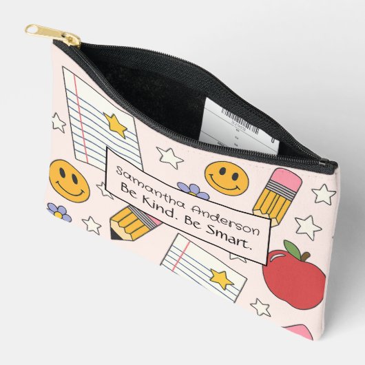 Pochette d'approvisionnement scolaire personnalisé (Ouvrir)