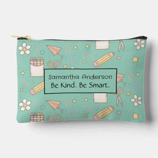 Pochette d'approvisionnement scolaire personnalisé (Recto)