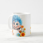 pochette de mug garçon mignon 3D, conception de po (Devant gauche)