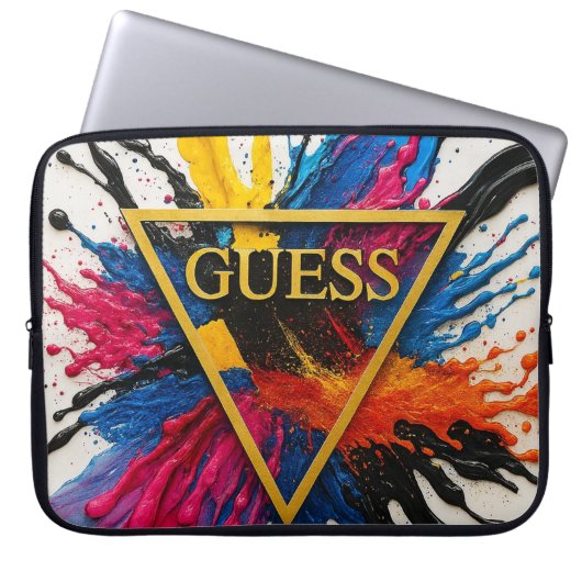 pochette de transport pc (guess) laptop sleeve (Voorkant)
