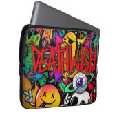 pochette de transport pour pc (deathwsh) laptop sleeve (Voorkant Rechts)