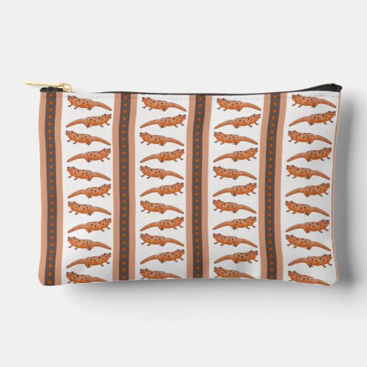 Pochette de Zipper à pointe rouge (Recto)