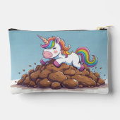 Pochette Licorne Caca Arc-en-ciel  (Verso)