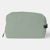 Pochette Monogramme Verte Matcha Minimaliste Sage (Verso)