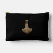 Pochette noire Gold Thor Hammer (Recto)