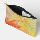 Pochette Zipper en design Sunshine (Ouvrir)