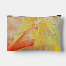 Pochette Zipper en design Sunshine